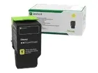 Lexmark - Ultra High Yield - gul original - tonerpatron LCCP, LRP - for Lexmark CS521dn, CS622de, CX622ade, CX622de, CX625ade, CX625adhe, CX625de