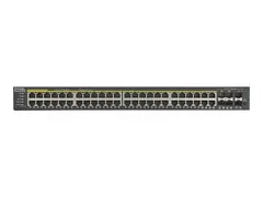 Zyxel GS1920-48HPv2 - Switch - smart - 48 x 10/100/1000 (PoE+) + 4 x kombo-Gigabit SFP + 2 x Gigabit SFP rackmonterbar - PoE+ (375 W)