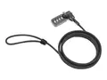 Compulocks T-bar Security Combination Cable Lock Sikkerhetskabell&#229;s - for Compulocks Universal Tablet Holder