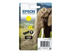 Epson 24XL - 8.7 ml - XL - gul - original bl&#230;re med RF-alarm - blekkpatron - for Expression Photo XP-55, 750, 760, 850, 860, 950, 960, 970; Expression Premium XP-750, 850