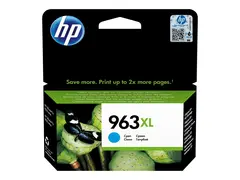 HP 963XL - 22.77 ml - H&#248;y ytelse - cyan - original blekkpatron - for Officejet Pro 9010, 9012, 9014, 9015, 9016, 9019, 9020, 9022, 9025