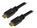 StarTech.com 15m High Speed HDMI Cable Ultra HD 4k x 2k HDMI Cable M/M HDMI-kabel - HDMI hann til HDMI hann - 15 m - skjermet - svart