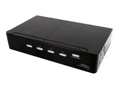 StarTech.com 4 Port DVI Video Splitter with Audio Video/audio splitter - 4 x DVI + 4 x audio - desktop - ST124DVIA - Video/lyd-splitter - 4 x DVI + 4 x lyd - stasjon&#230;r - for P/N: SVA12M2NEUA, SVA12M5NA