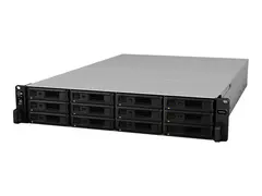 Synology RackStation RS3618XS - NAS-server 12 br&#248;nner - kan monteres i rack - SATA 6Gb/s - RAID RAID 0, 1, 5, 6, 10, JBOD, RAID F1 - RAM 8 GB - Gigabit Ethernet - iSCSI st&#248;tte - 2U