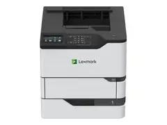 Lexmark MS826de - Skriver - S/H - Dupleks laser - A4/Legal - 1200 x 1200 dpi - opp til 66 spm - kapasitet: 650 ark - USB 2.0, Gigabit LAN, USB 2.0 vert