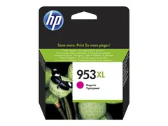 HP 953XL - 18.5 ml - H&#248;y ytelse magenta - original - hengeboks - blekkpatron - for Officejet Pro 77XX, 82XX, 87XX