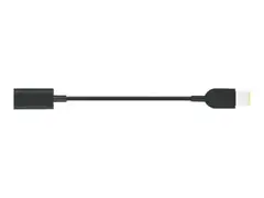 Lenovo USB-C to Slim-tip Cable Adapter Str&#248;mkoblingsadapter - 24 pin USB-C hunn til str&#248;m hann