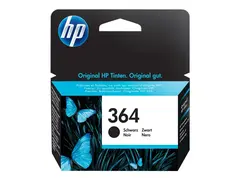 HP 364 - Svart - original - blekkpatron - for Deskjet 35XX; Photosmart 55XX, 55XX B111, 65XX, 7510 C311, 7520, Wireless B110