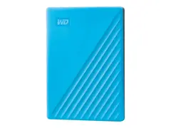 WD My Passport WDBYVG0020BBL - Harddisk kryptert - 2 TB - ekstern (b&#230;rbar) - USB 3.2 Gen 1 - 256-bit AES - bl&#229;