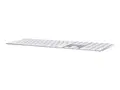 Apple Magic Keyboard with Numeric Keypad Tastatur - Bluetooth - QWERTY - Norsk - s&#248;lv