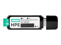 HPE 32GB microSD RAID 1 USB Boot Drive - Flash (oppstart) 32 GB - for ProLiant DL325 Gen10, DL345 Gen10, DL365 Gen10, DL380 Gen10, ML30 Gen10; Synergy 480 Gen10