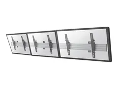 Neomounts NMPRO-WMB3 - Brakett for 3 LCD-skjermer - svart - skjermst&#248;rrelse: 32&quot;-55&quot; - veggmonterbar