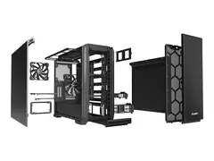 be quiet! Silent Base 601 - Tower utvidet ATX (E-ATX) - ingen str&#248;mforsyning (ATX / PS/2) - svart - USB/lyd