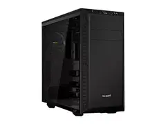 be quiet! Pure Base 600 Window Tower - ATX - sidepanel med vindu - ingen str&#248;mforsyning (ATX / PS/2) - svart - USB/lyd