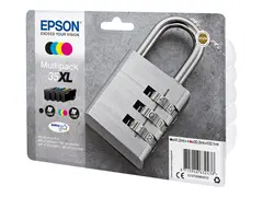 Epson 35XL Multipack - 4-pack - XL - svart, gul, cyan, magenta original - blekkpatron - for WorkForce Pro WF-4720, WF-4720DWF, WF-4725DWF, WF-4730, WF-4730DTWF, WF-4740, WF-4740DTWF