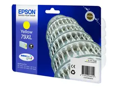 Epson 79XL - 17.1 ml - XL - gul original - blekkpatron - for WorkForce Pro WF-4630DWF, WF-4640DTWF, WF-5110DW, WF-5190DW, WF-5620DWF, WF-5690DWF