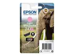 Epson 24XL - 9.8 ml - XL - lys magenta - original blekkpatron - for Expression Photo XP-55, 750, 760, 850, 860, 950, 960, 970; Expression Premium XP-750, 850