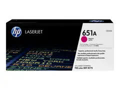 HP 651A - Magenta - original - LaserJet tonerpatron (CE343A) - for Color LaserJet Enterprise MFP M775; LaserJet Managed MFP M775