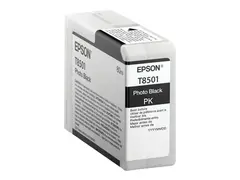 Epson T8501 - 80 ml - fotosort - original blekkpatron - for SureColor P800, P800 Designer Edition, SC-P800