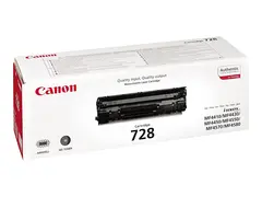 Canon CRG-728 - Svart - original - tonerpatron for ImageCLASS MF4750; i-SENSYS FAX-L150, L170, L410, MF4550, MF4730, MF4750, MF4870, MF4890