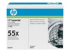 HP 55X - H&#248;y ytelse - svart - original - LaserJet tonerpatron (CE255X) - for LaserJet Enterprise MFP M525; LaserJet Enterprise Flow MFP M525; LaserJet Managed MFP M525