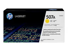 HP 507A - Gul - original - LaserJet - tonerpatron (CE402A) for Color LaserJet Enterprise MFP M575; LaserJet Enterprise Flow MFP M575