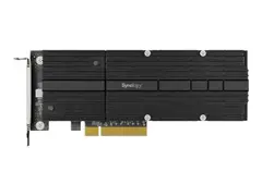 Synology M2D20 - Grensesnittsadapter M.2 NVMe Card - PCIe 3.0 x8 - for Synology SA3400, SA3600; Disk Station DS1618, DS1819, DS2419; RackStation RS2418, RS820