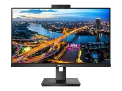 Philips 242B1H - LED-skjerm - 24&quot; (24&quot; synlig) 1920 x 1080 Full HD (1080p) @ 75 Hz - IPS - 250 cd/m&#178; - 1000:1 - 4 ms - HDMI, DVI-D, VGA, DisplayPort - h&#248;yttalere - svart tekstur