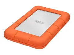 LaCie Rugged Mini - Harddisk - 4 TB - ekstern (b&#230;rbar) USB 3.0 - 5400 rpm - 256-bit AES - med Seagate Rescue Data Recovery