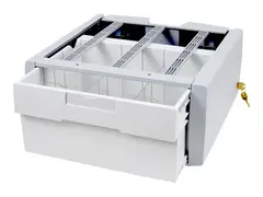 Ergotron StyleView Supplemental Storage Drawer, Single Tall Monteringskomponent (skyveskuff) - for vogn - l&#229;sbar - gr&#229;, hvit