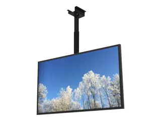 HI-ND Ceiling Casing 49&quot; - Monteringssett (hylster) landskap - for digitalsignerings-LCD-panel - metall - svart, RAL 9005 - skjermst&#248;rrelse: 49&quot; - takmonterbar - for LG 49UH