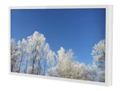 HI-ND Wall Casing EASY 55&quot; Landscape Monteringssett (hylster) - for LCD-skjerm - metall - hvit, RAL 9003 - skjermst&#248;rrelse: 55&quot; - veggmonterbar - for LG 55UH5F-H, 55UH7F-H; Samsung QB55B, QB55R-B, QH55B, QH55R, QM55B