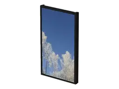 HI-ND Wall Casing EASY 55&quot; Portrait - Monteringssett (hylster) for LCD-skjerm - metall - svart, RAL 9005 - skjermst&#248;rrelse: 55&quot; - veggmonterbar - for detaljhandel - for LG 55UH5F-H, 55UH7F-H; Samsung QB55B, QB55R-B, QH55B, QH55R, QM55B