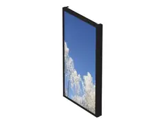 HI-ND Wall Casing PROTECT 32&quot; Portrait - Monteringssett (hylster) for LCD-skjerm - polykarbonat - svart, RAL 9005 - skjermst&#248;rrelse: 32&quot; - veggmonterbar