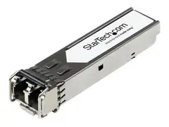 StarTech.com Extreme Networks 10051 Compatible SFP Module, 1000BASE-SX, 1GbE Multimode Fiber MMF Optic Transceiver, 1GE Gigabit Ethernet SFP, LC 550m, 850nm, DDM, Mini GBIC Lifetime Warranty (10051-ST) - SFP (mini-GBIC) transceivermodul (tilsvarer: Extreme Networks 10051) - 1GbE - 1000Base-SX - LC multimodus - opp til 550 m - 850 nm - for Summit 24e3; Alpine 3802; Extreme Networks GM-16T3, GM-16X3