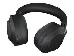 Jabra Evolve2 85 UC Stereo - Hodesett - full st&#248;rrelse Bluetooth - tr&#229;dl&#248;s, kablet - aktiv st&#248;ydemping - 3,5 mm jakk - lydisolerende - svart