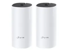 TP-Link DECO M4 - Wi-Fi-system (2 rutere) - inntil 2800 kvadratfot - maske 1GbE - Wi-Fi 5 - Dobbeltb&#229;nd