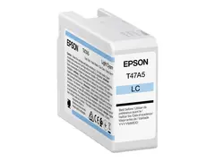 Epson T47A5 - 50 ml - lys cyan - original blekkpatron - for SureColor SC-P900, SC-P900 Mirage Bundling