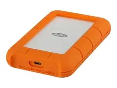 LaCie Rugged USB-C - Harddisk - 4 TB ekstern (b&#230;rbar) - USB 3.1 Gen 1 (USB-C kontakt) - oransje