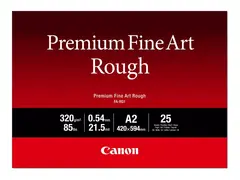 Canon Premium FA-RG1 - Bomull - ru 21,5 mille - A2 (420 x 594 mm) - 320 g/m&#178; - 25 ark kunstpapir - for imagePROGRAF PRO-1000