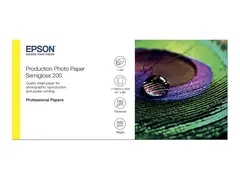 Epson Production - Polyetylen (PE) - halvblank mikropor&#248;s - 200 mikroner - Rull (111,8 cm x 30 m) - 200 g/m&#178; - 1 rull(er) fotopapir - for Stylus Pro 9890; SureColor P10000, P20000, SC-P10000, P20000, P8000, P9000, P9500, T7200