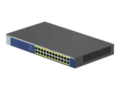 NETGEAR GS524PP - Switch - ikke-styrt 24 x 10/100/1000 (PoE+) - stasjon&#230;r, rackmonterbar - PoE+ (300 W) - AC 100 - 230 V