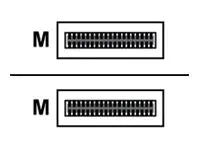 HPE Aruba - 40GBase-AOC direkte tilkoblingskabel QSFP+ (hann) til QSFP+ (hann) - 7 m - fiberoptisk - for CX 8360-12C V2, 8360-16Y2C V2