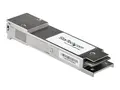 StarTech.com HPE JG709A Compatible QSFP+ Module, 40GBASE-SR4, 40GbE Multi Mode (MMF) Fiber Optic Transceiver, 40GE Gigabit Ethernet QSFP+, MPO Connector, 300m, 850nm, DDM, HPE 12902, 5930 Lifetime Warranty (JG709A-ST) - QSFP+ transceivermodul (tilsvarer: HP JG709A) - 40GbE - 40GBASE-SR4 - MPO-multimodus - opp til 300 m - 850 nm - for HPE FlexFabric 12900E, 12900E 36-Port, 12902E