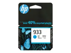 HP 933 - 4 ml - cyan - original blekkpatron - for Officejet 6100, 6600 H711a, 6700, 7110, 7510, 7610, 7612