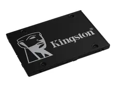 Kingston KC600 - SSD - kryptert - 2 TB - intern 2.5&quot; - SATA 6Gb/s - 256-bit AES-XTS - TCG Opal Encryption, Self-Encrypting Drive (SED)