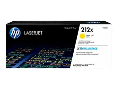 HP 212X - H&#248;y ytelse - gul - original - LaserJet tonerpatron (W2122X) - for Color LaserJet Enterprise M555, MFP M578; LaserJet Enterprise Flow MFP M578