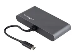 STARTECH.COM Thunderbolt 3 Mini Dock - Portable TB3 docking station with dual m