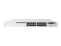 Cisco Meraki Cloud Managed MS390-24UX Switch - L3 - Styrt - 24 x 100/1000/2.5G/5G/10GBase-T (UPOE) - rackmonterbar - UPOE (560 W)