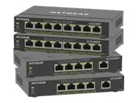 NETGEAR Plus GS305EPP - Switch - smart - 5 x 10/100/1000 (4 PoE+) stasjon&#230;r, veggmonterbar - PoE+ (120 W)